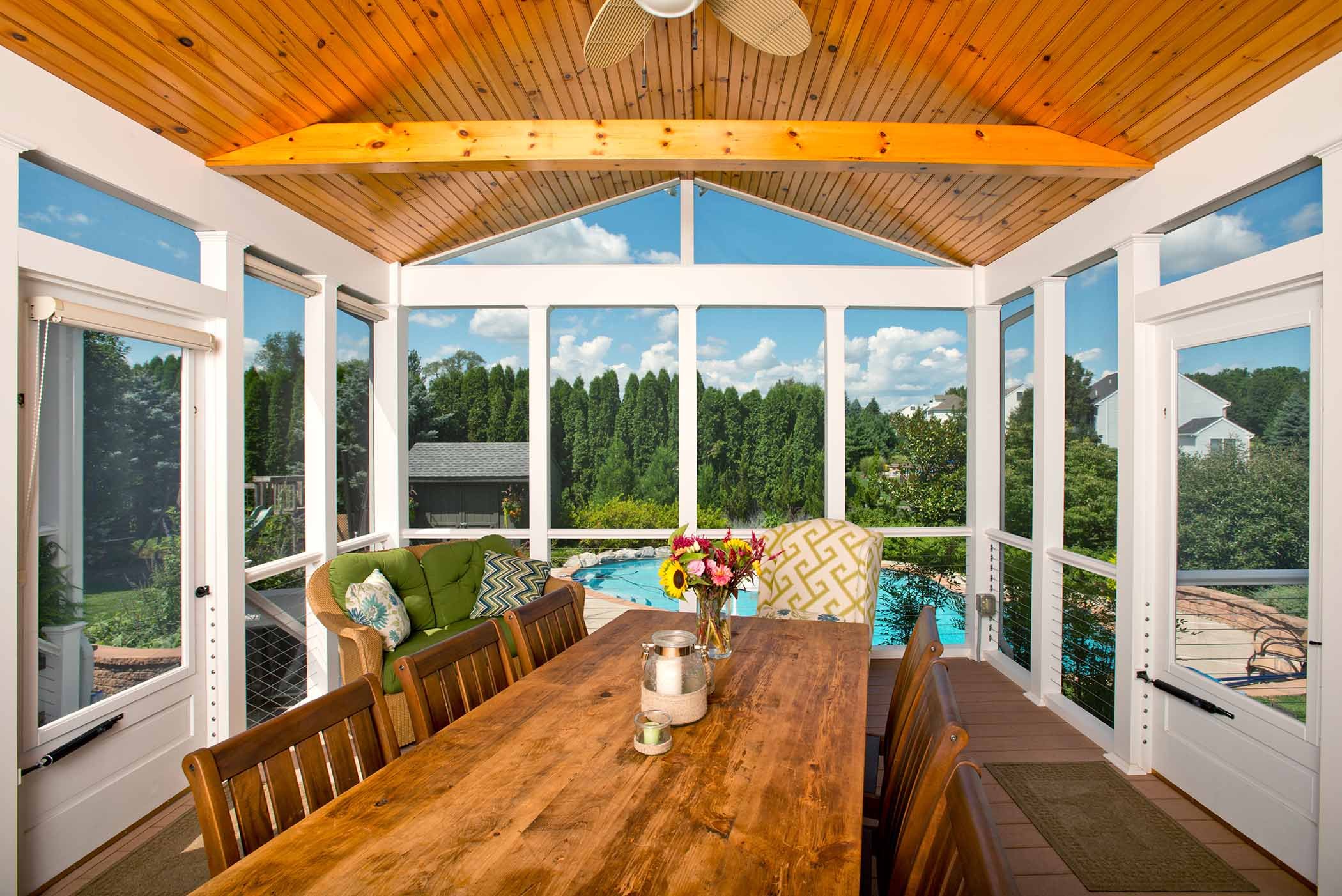 screened in porch