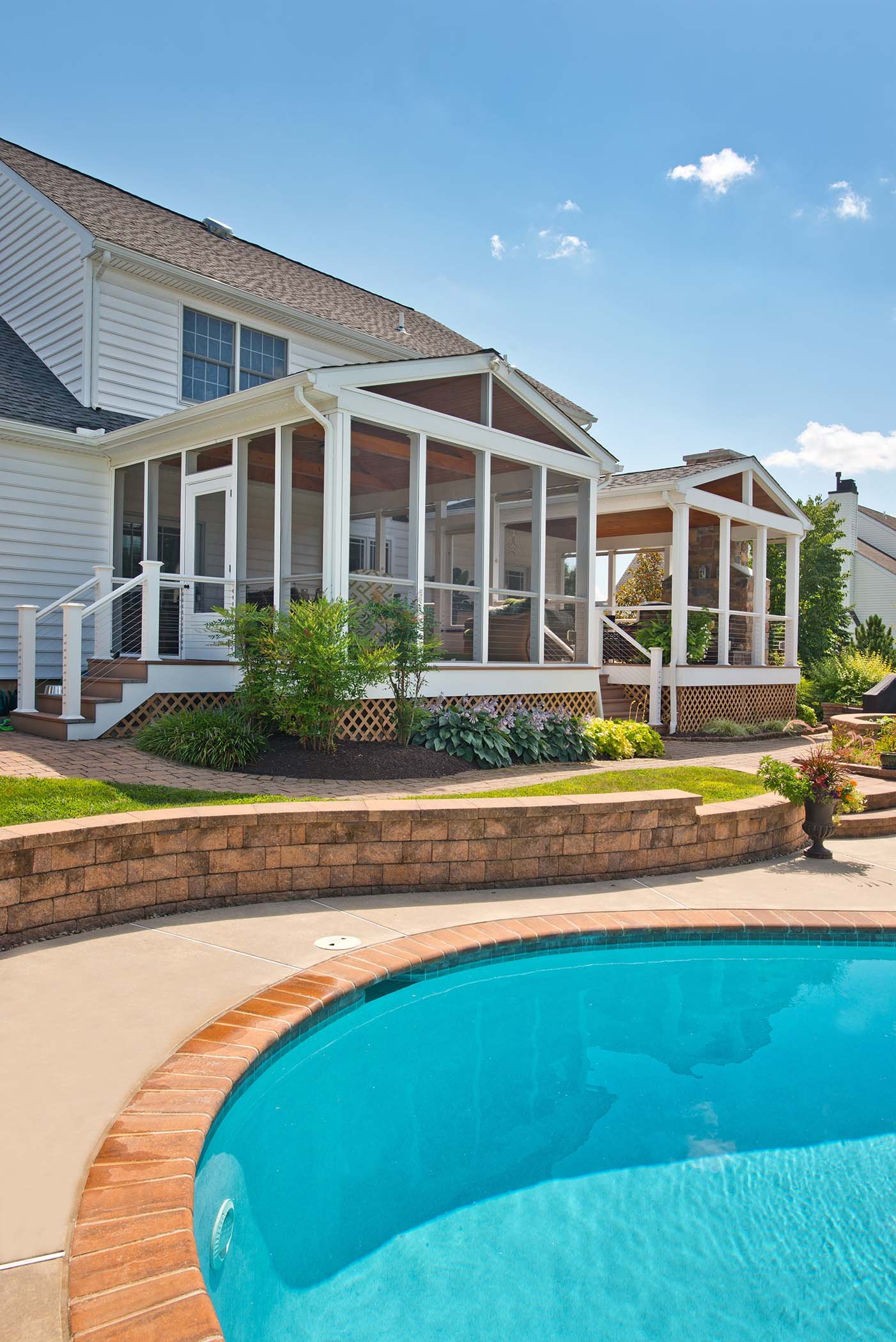 exterior with pool