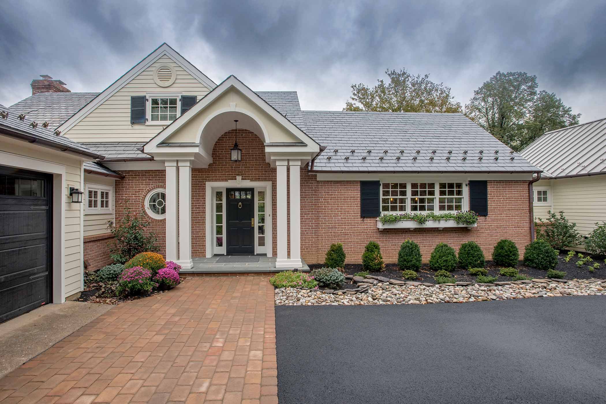 brick home exterior remodel
