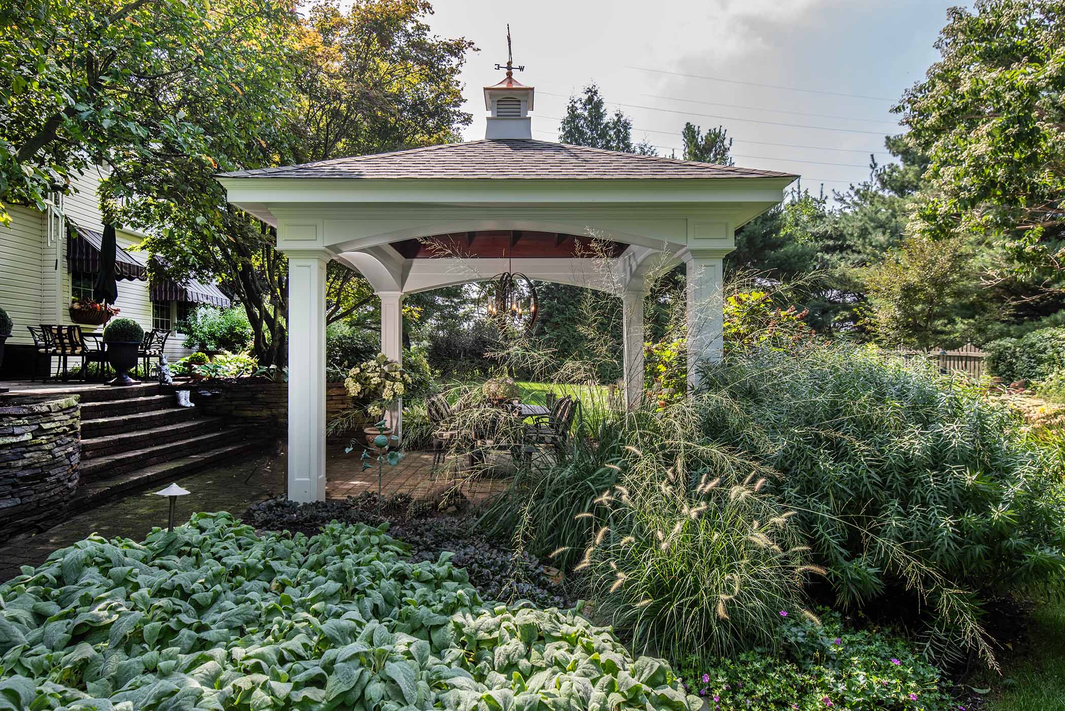 garden outdoor living space
