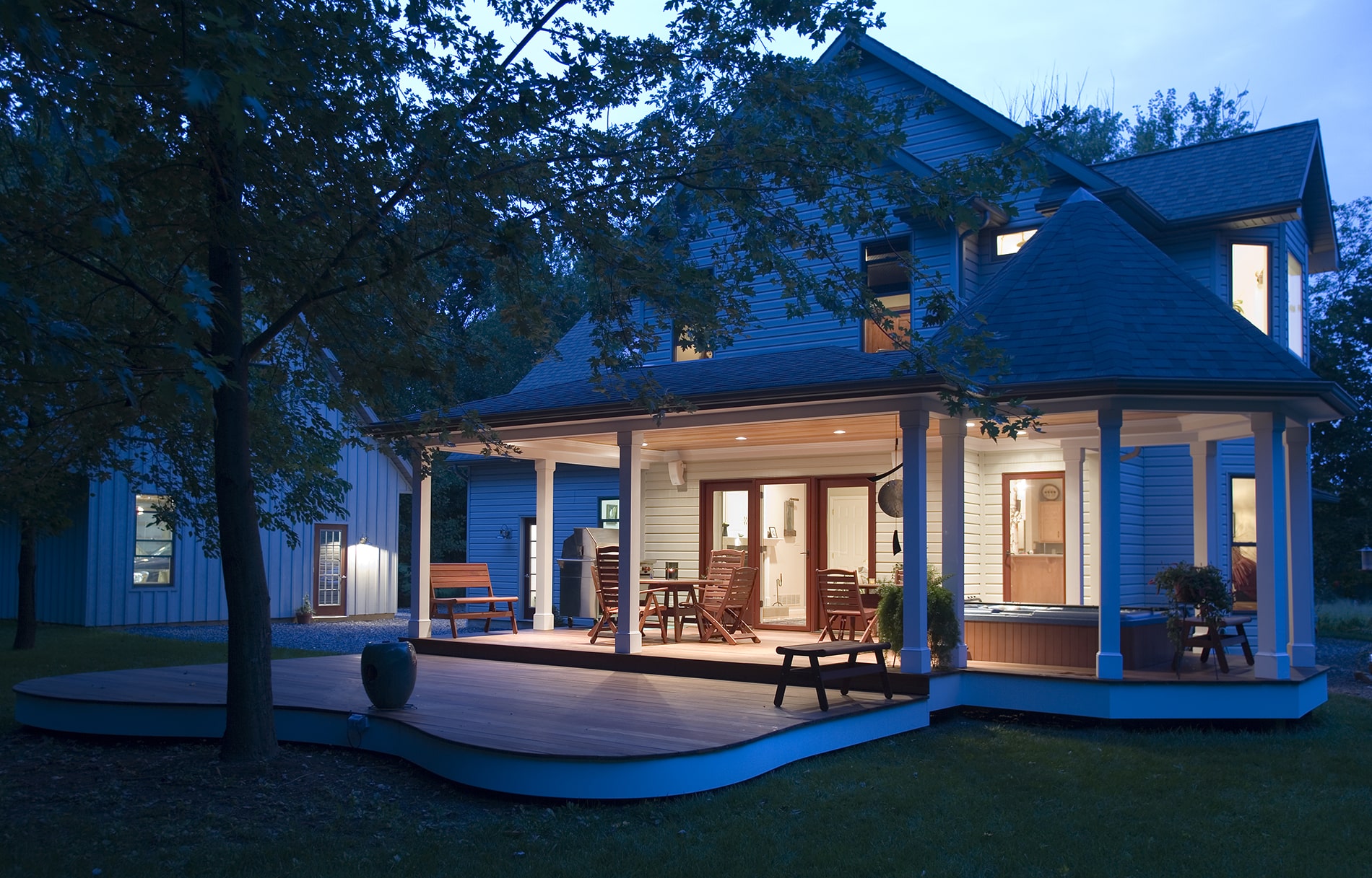 Covered Outdoor Living Space