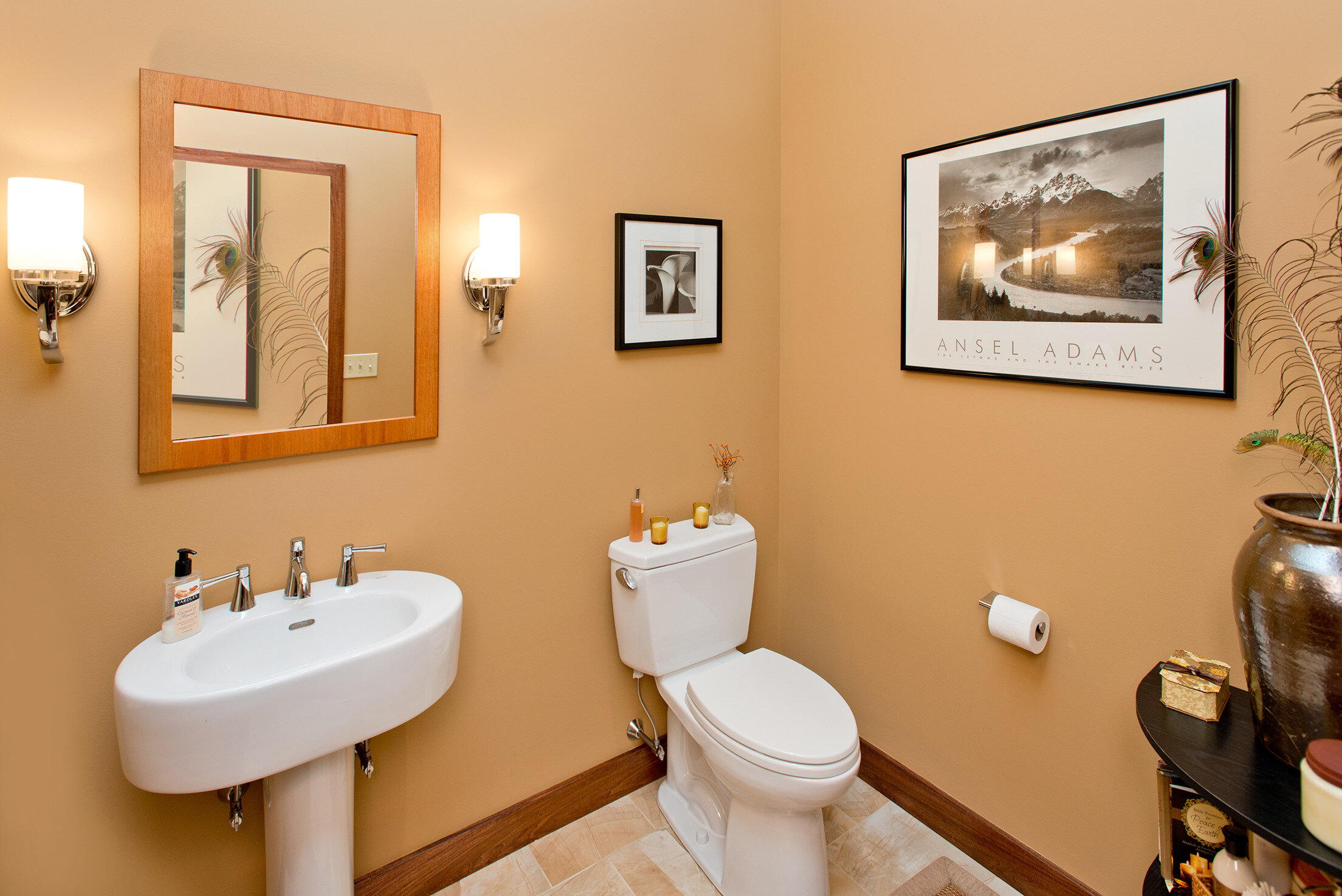 half bathroom